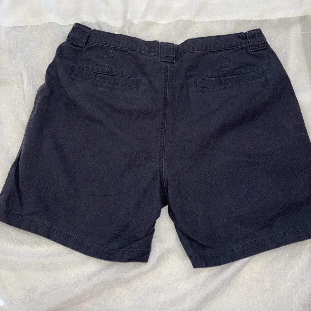 Savane Shorts Mens 38 Blue Nights Cargo Safari Utility Stretch Waist Flat Front